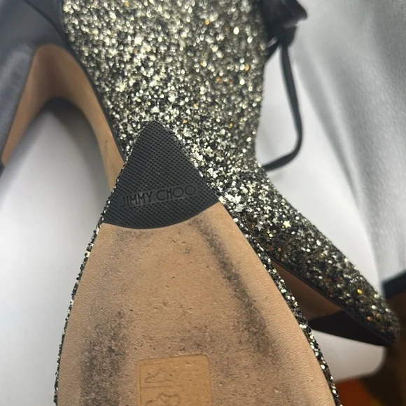 Jimmy Choo Henrietta Glitter Boots